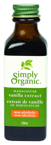 Simply Organic - Vanilla Extract (Non-alcoholic) (59ml)