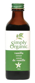 Simply Organic - Vanilla Extract 4oz (118ml)
