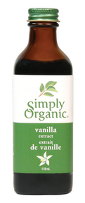 Simply Organic - Vanilla Extract 4oz (118ml)