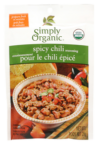 Simply Organic - Chili Seasoning Mix, Veggie (28g)