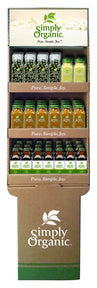 Simply Organic - Holiday Bottled Spice Shipper (1disp)