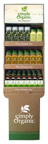 Simply Organic - Holiday Bottled Spice Shipper (1disp)