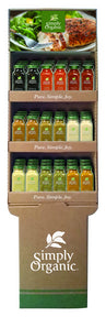 Simply Organic - Bottled Spice Shipper (1disp)