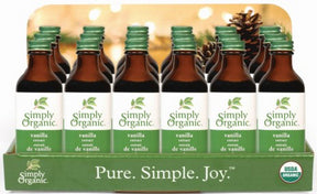 Simply Organic - Vanilla Counter Display (1disp)