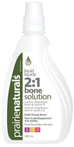 Prairie Naturals Health Products - Liquid Ionic Bone solution 2:1 (500ml)