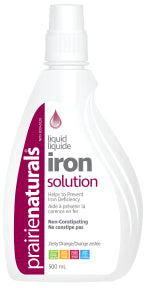 Prairie Naturals Health Products - Liquid Ionic Iron Solution (500ml)