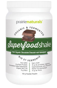 Prairie Naturals Health Products - Super Food Shake - Dark Chocolate (512g)