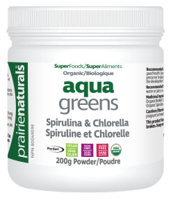 Prairie Naturals Health Products - Organic Aqua greens - Powder (200g)