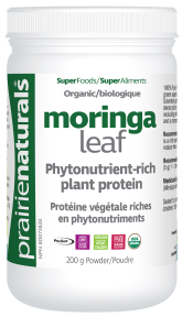Prairie Naturals Health Products - Organic Moringa Leaf - Powder (200g)