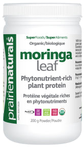 Prairie Naturals Health Products - Organic Moringa Leaf - Powder (200g)