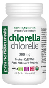 Prairie Naturals Health Products - Organic Chlorella (360tab)
