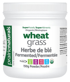 Prairie Naturals Health Products - Fermented & Organic Wheat grass (150g)