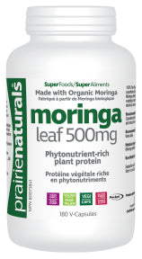 Prairie Naturals Health Products - Organic Moringa Leaf (180vcap)