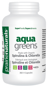 Prairie Naturals Health Products - Organic Aqua Greens (360vcap)