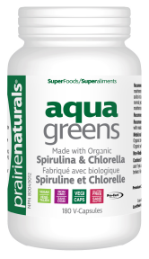 Prairie Naturals Health Products - Organic Aqua Greens (180vcap)