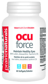 Prairie Naturals Health Products - Ocu Force - Healthy Eyes (60sg)