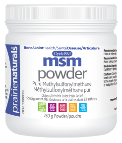 Prairie Naturals Health Products - OptiMSM (250g)