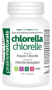 Prairie Naturals Health Products - Organic Chlorella (180vcap)
