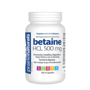 Prairie Naturals Health Products - Betaine HCL - Healthy Digestion (120vcap)