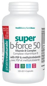 Prairie Naturals Health Products - Super B Force 50 Bonus Size (140vcap)