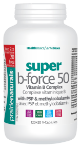 Prairie Naturals Health Products - Super B Force 50 Bonus Size (140vcap)