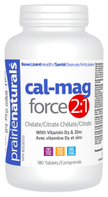 Prairie Naturals Health Products - Cal Mag Force 2:1 (180tab)