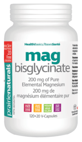 Prairie Naturals Health Products - Bonus - Magnesium Bisglycinate (140vcap)