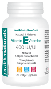 Prairie Naturals Health Products - Vitamin E (120sg)