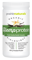 Prairie Naturals Health Products - Hemp Protein - French Vanilla (400g)