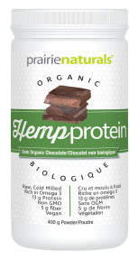 Prairie Naturals Health Products - Hemp Protein - Dark Chocolate (400g)