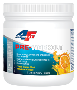 Prairie Naturals Health Products - Pre-Workout - Citrus Mango Blast (213g)