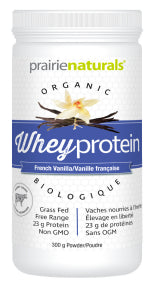 Prairie Naturals Health Products - Org. Whey Protein - French Vanilla (300g)
