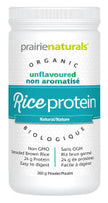 Prairie Naturals Health Products - Org. Rice Protein - Natural (360g)