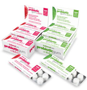 Prairie Naturals Health Products - Probiotic Gum- Spearmint/Peppermint (8pc)