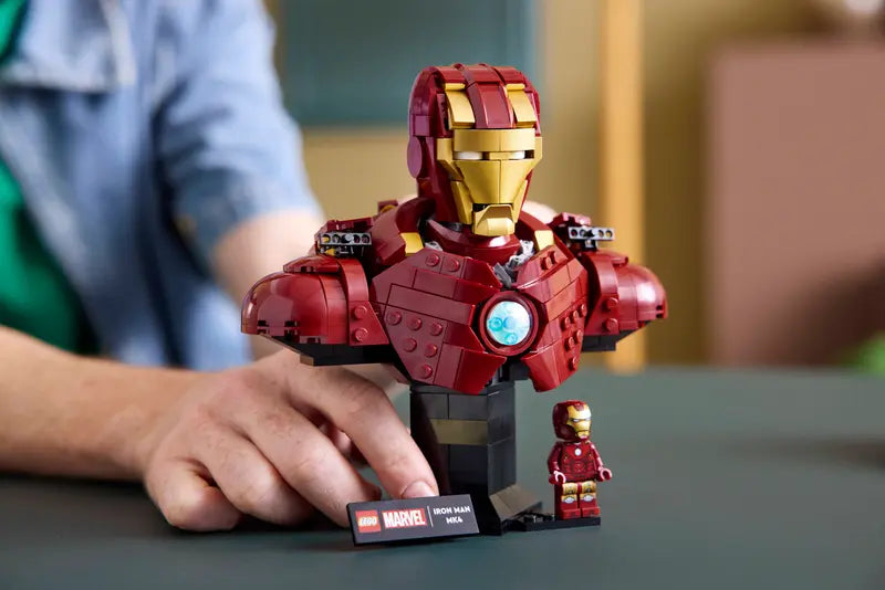 LEGO - 76327 - MARVEL - Bust d'Iron Man MK4 - 436 pièces