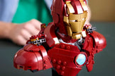 LEGO - 76327 - MARVEL - Bust d'Iron Man MK4 - 436 pièces