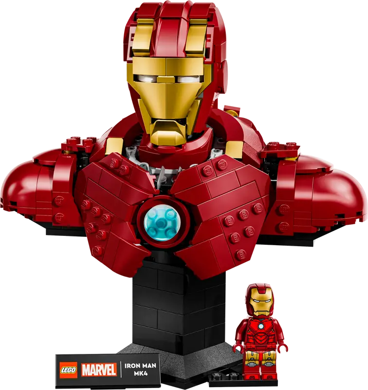 LEGO - 76327 - MARVEL - Bust d'Iron Man MK4 - 436 pièces