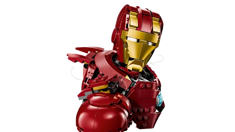 LEGO - 76327 - MARVEL - Bust d'Iron Man MK4 - 436 pièces
