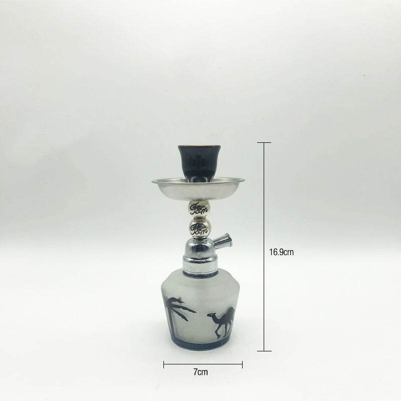 Mini Hookah Single Tube Glass Set