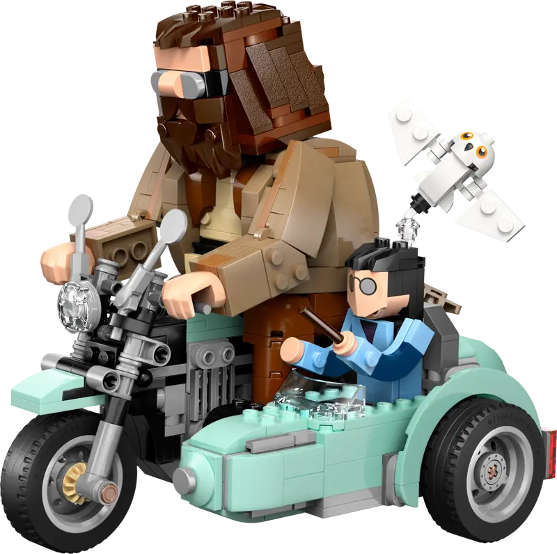 LEGO - 76443 - HARRY POTTER - Le tour en moto d'Hagrid et Harry - 617 pièces