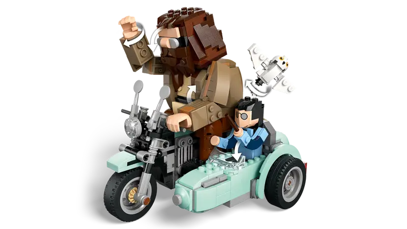 LEGO - 76443 - HARRY POTTER - Le tour en moto d'Hagrid et Harry - 617 pièces