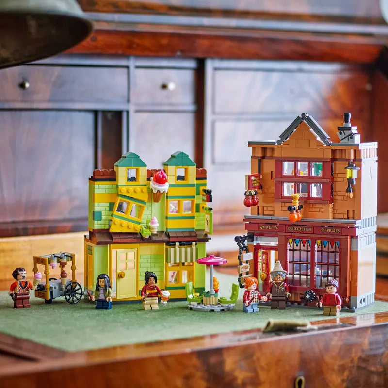 LEGO - 76452 - HARRY POTTER - Quality Quidditch Supplies & Ice Cream Parlour - 795pcs -