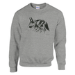 Simplicity Horse Portrait Sweatshirt – Elegant Clean Lined Graphic Apparel