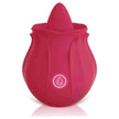 Rechargeable Rose Toy With Tongue Licking Best Clitoral Stimulator for Women