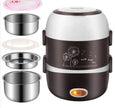 Multi-Function Electric Cooking Lunch Box – Portable & Heated