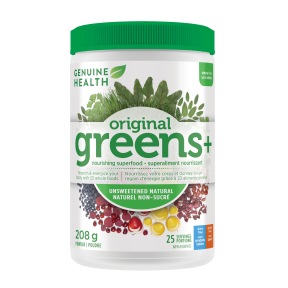 Genuine Health - greens+ original unsweetened (208g)