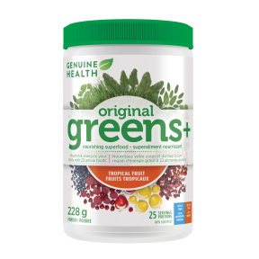 Genuine Health - Greens+ Original Tropical Fruit (228g)