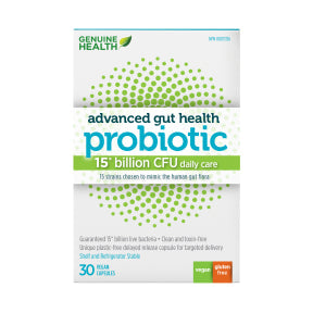 Genuine Health - AGH Probiotics, 15 Billion CFU (30vcap)