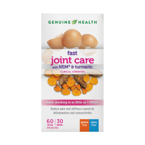 Genuine Health - fast joint care with NEM & turmeric (60caps)