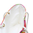 Colorful Bubble Pattern Weekender Bag | Neon Pink Green Orange, Large Tote Bag